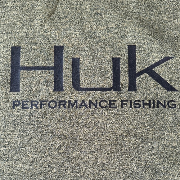 Huk Men's Olive Crewneck Sweater - Picture 4 of 4